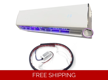 Pioneer UVC Bacterial Disinfection Kit for Mini Split Systems